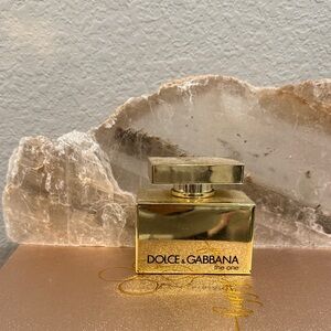 Dolce & Gabbana Gold Perfume Bottle